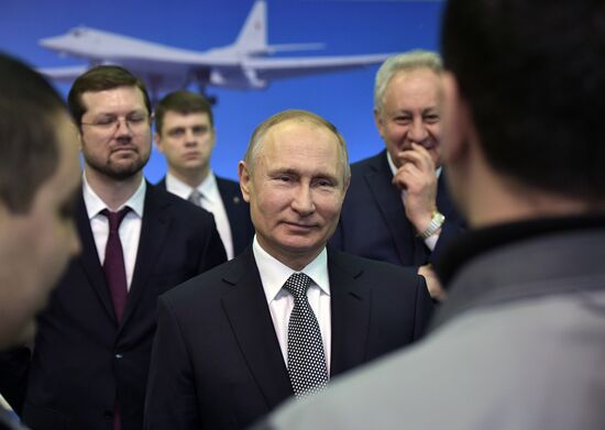 Russian President Vladimir Putin makes working visit to Tatarstan