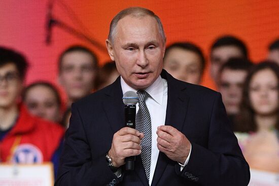 Russian President Vladimir Putin makes working visit to Tatarstan