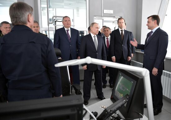Russian President Vladimir Putin makes working visit to Tatarstan
