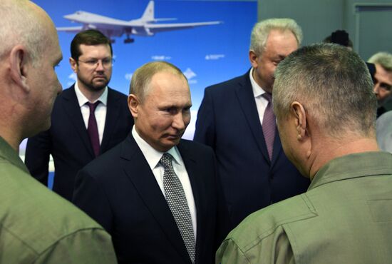 Russian President Vladimir Putin makes working visit to Tatarstan