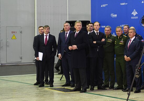Russian President Vladimir Putin makes working visit to Tatarstan