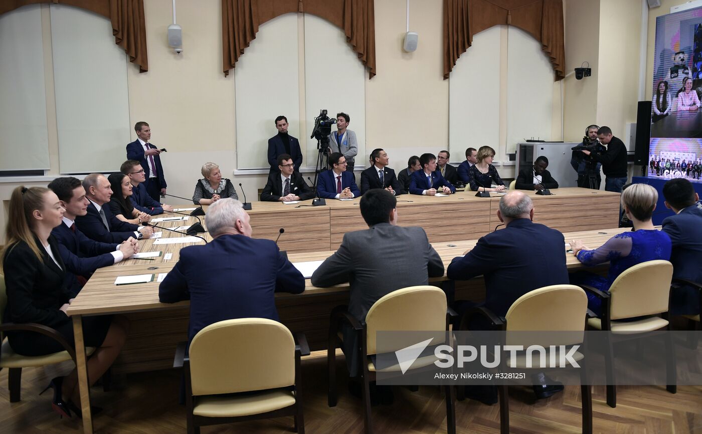 Russian President Vladimir Putin makes working visit to Tatarstan