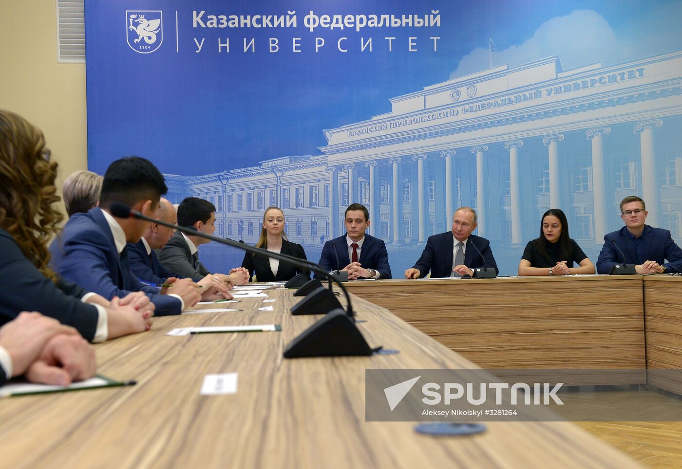 Russian President Vladimir Putin makes working visit to Tatarstan