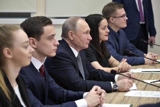 Russian President Vladimir Putin makes working visit to Tatarstan