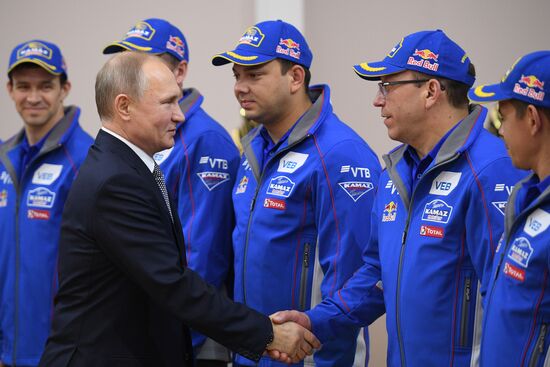 Russian President Vladimir Putin makes working visit to Tatarstan