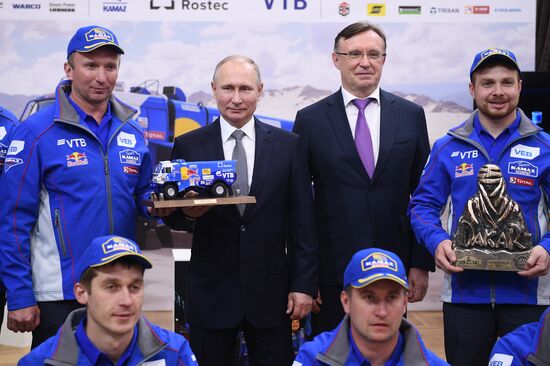 Russian President Vladimir Putin makes working visit to Tatarstan