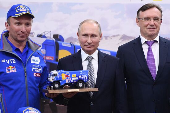 Russian President Vladimir Putin makes working visit to Tatarstan