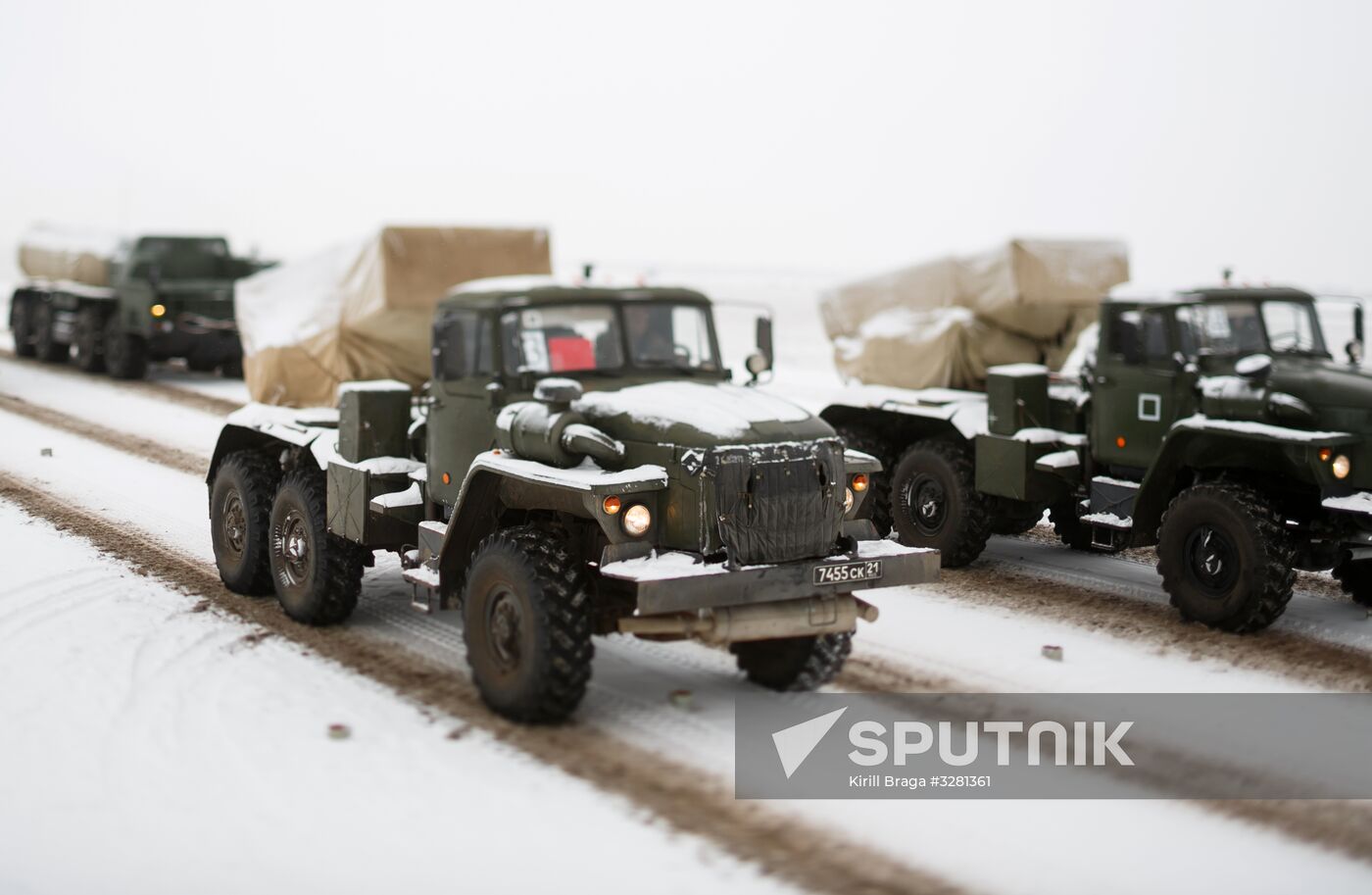 Rehearsal of parade for 75th anniversary of Battle for Stalingrad