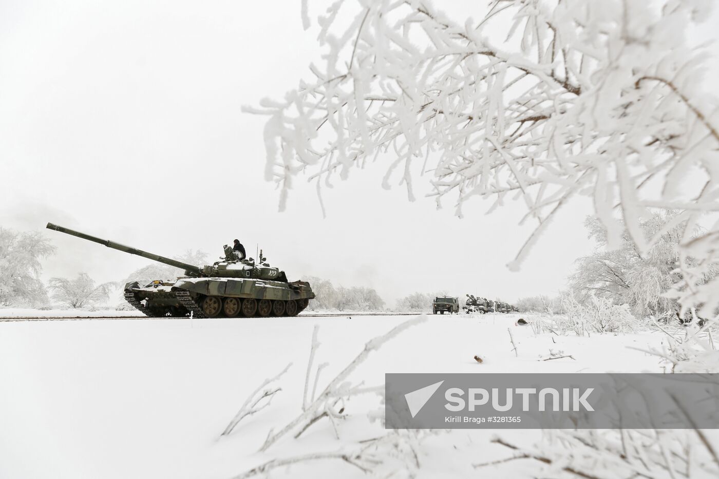 Rehearsal of parade for 75th anniversary of Battle for Stalingrad