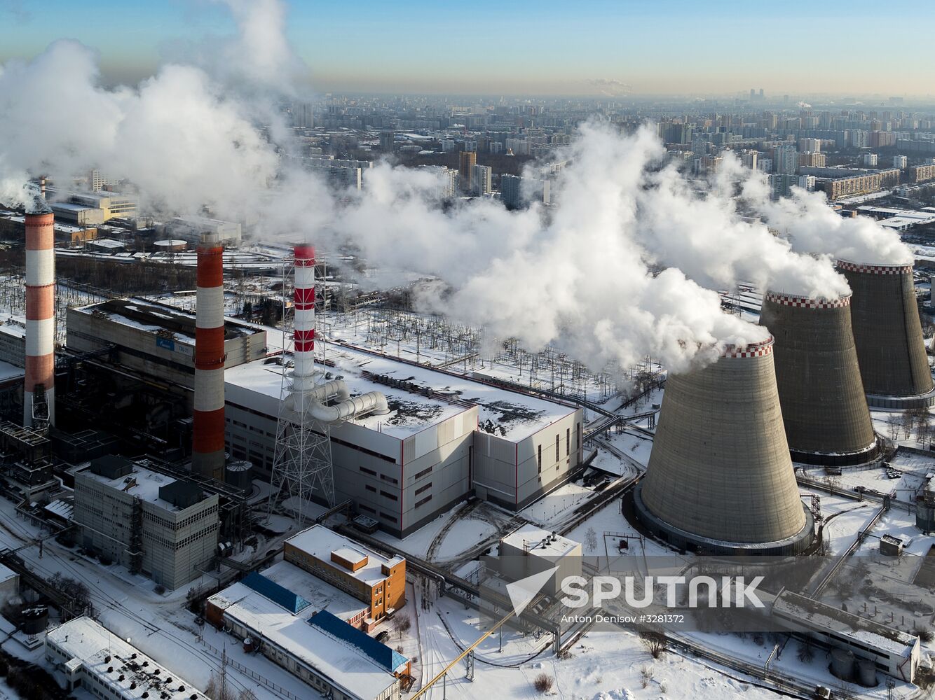 Thermal Power Plant-21 in Moscow