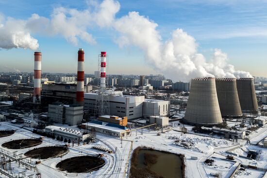 Thermal Power Plant-21 in Moscow