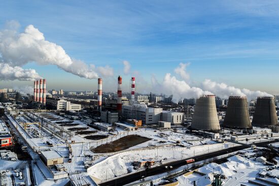 Thermal Power Plant-21 in Moscow