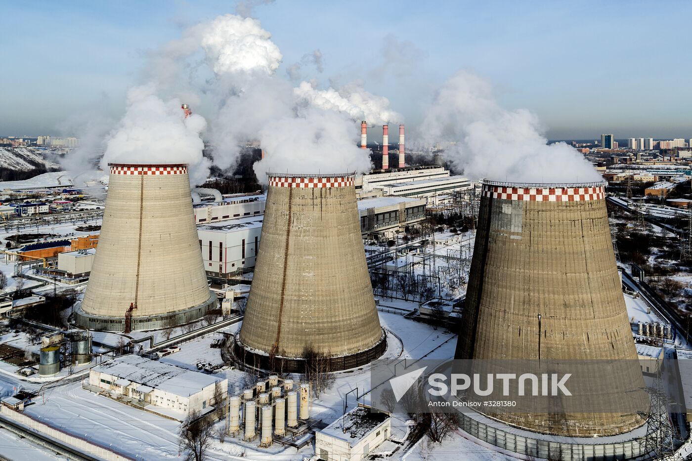 Thermal Power Plant-21 in Moscow