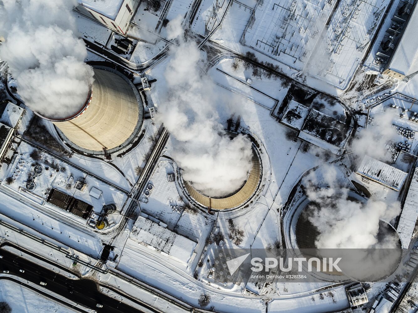 Thermal Power Plant-21 in Moscow