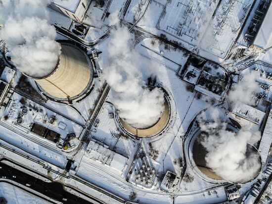 Thermal Power Plant-21 in Moscow