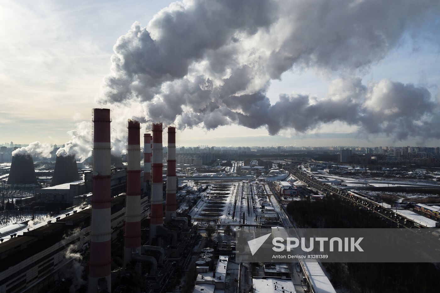 Thermal Power Plant-21 in Moscow