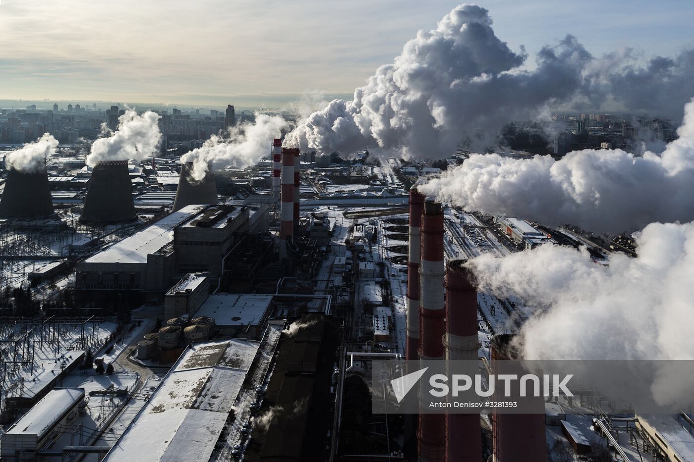 Thermal Power Plant-21 in Moscow