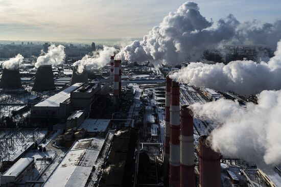 Thermal Power Plant-21 in Moscow