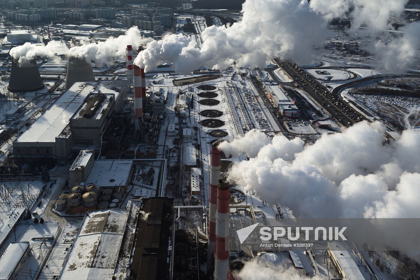 Thermal Power Plant-21 in Moscow