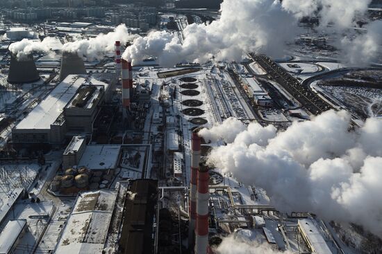 Thermal Power Plant-21 in Moscow