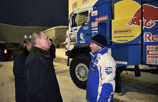 Russian President Vladimir Putin makes working visit to Tatarstan