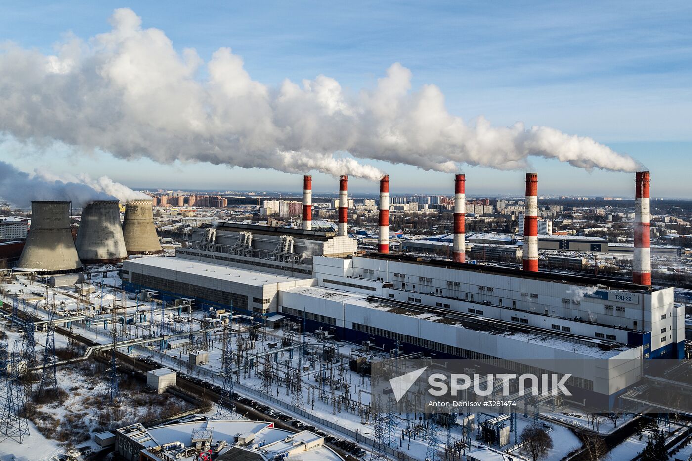 Thermal Power Plant-21 in Moscow Region
