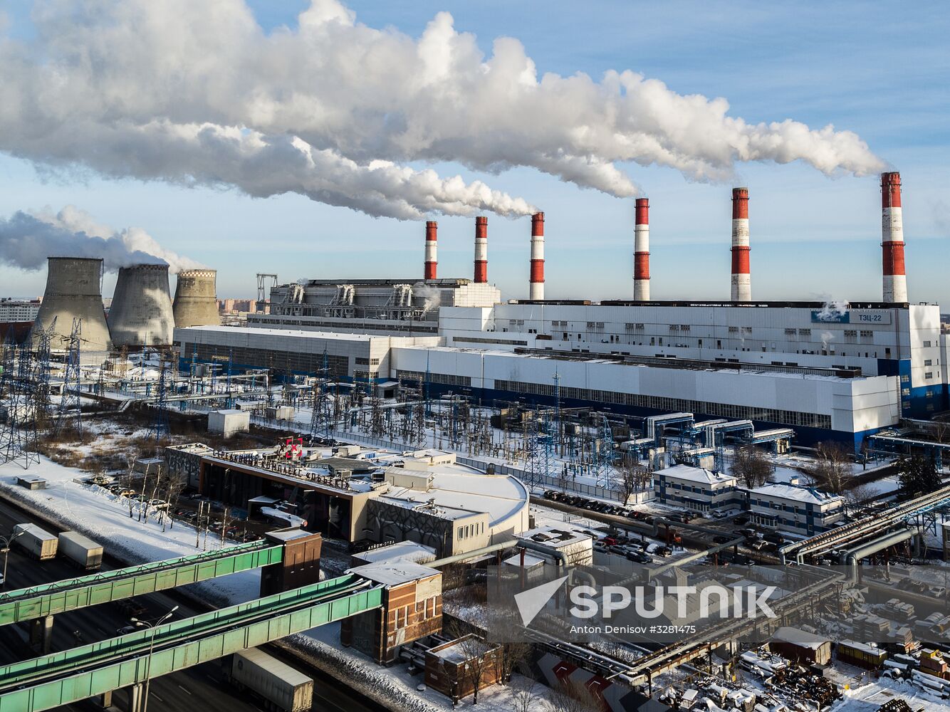 Thermal Power Plant-21 in Moscow Region