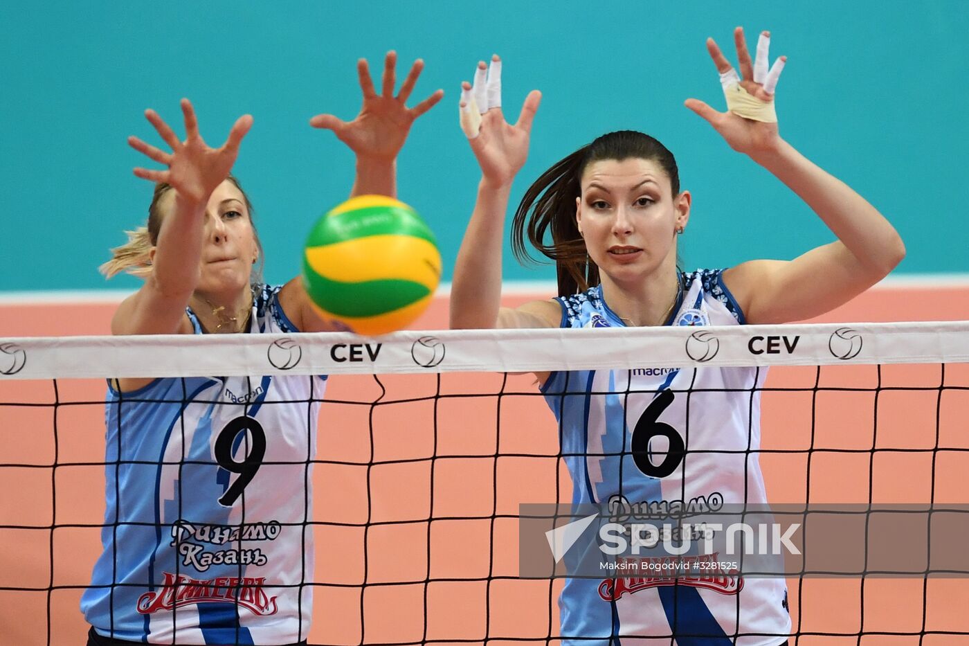 Voleyball. Champions League. Women. Dynamo-Kazan vs Vizura