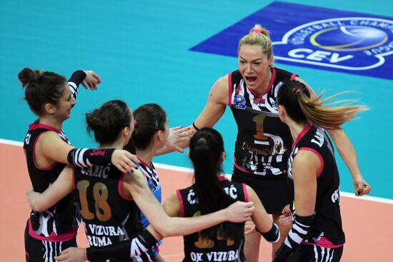 Voleyball. Champions League. Women. Dynamo-Kazan vs Vizura