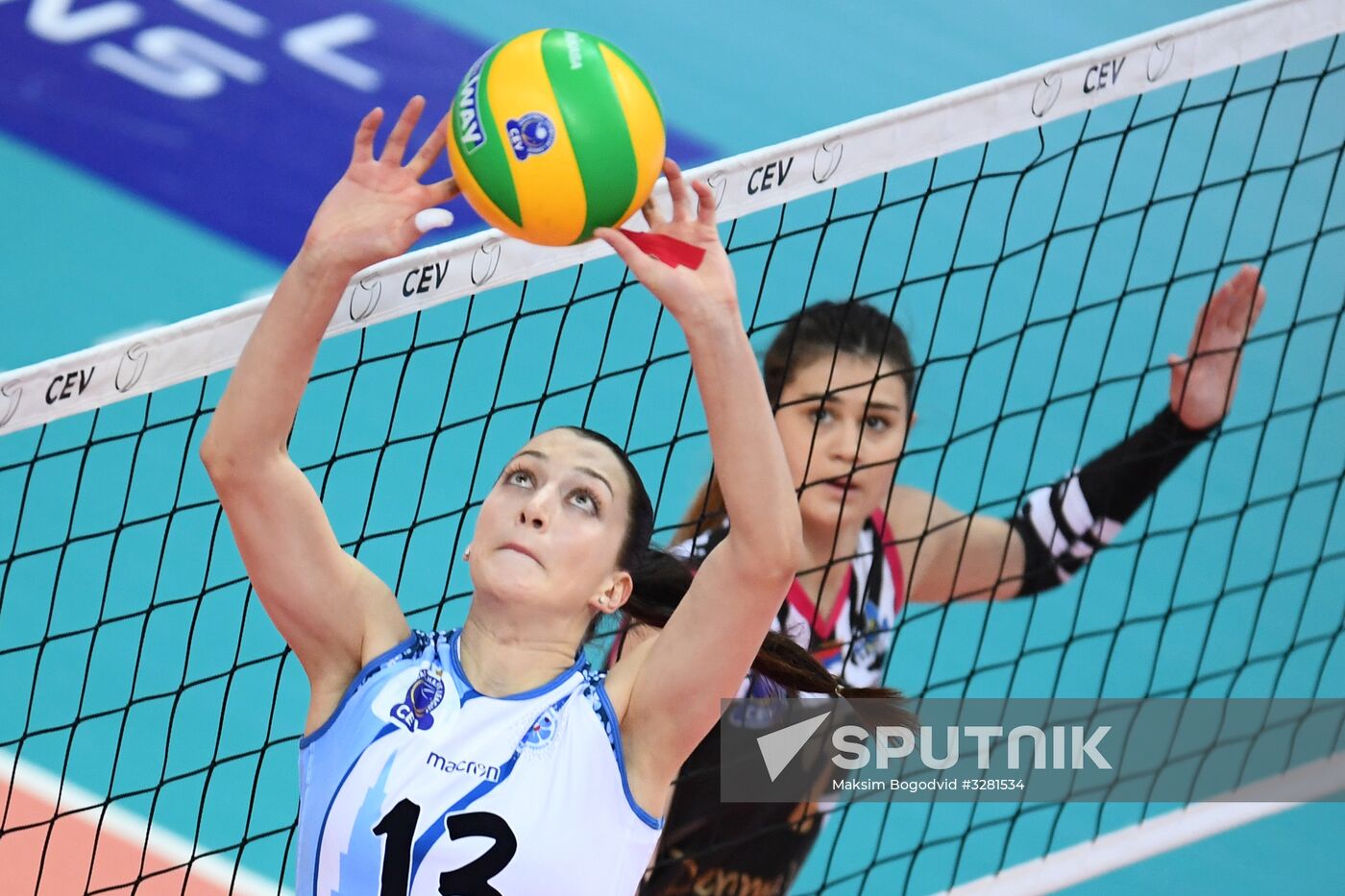 Voleyball. Champions League. Women. Dynamo-Kazan vs Vizura