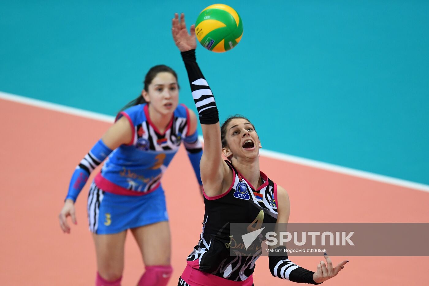 Voleyball. Champions League. Women. Dynamo-Kazan vs Vizura