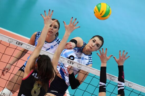 Voleyball. Champions League. Women. Dynamo-Kazan vs Vizura