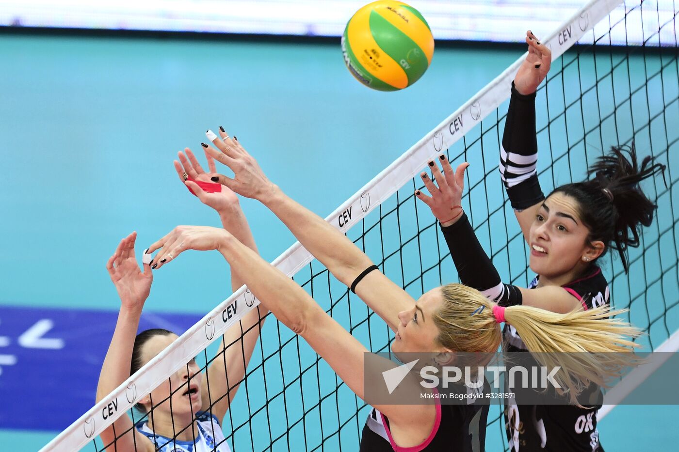 Voleyball. Champions League. Women. Dynamo-Kazan vs Vizura