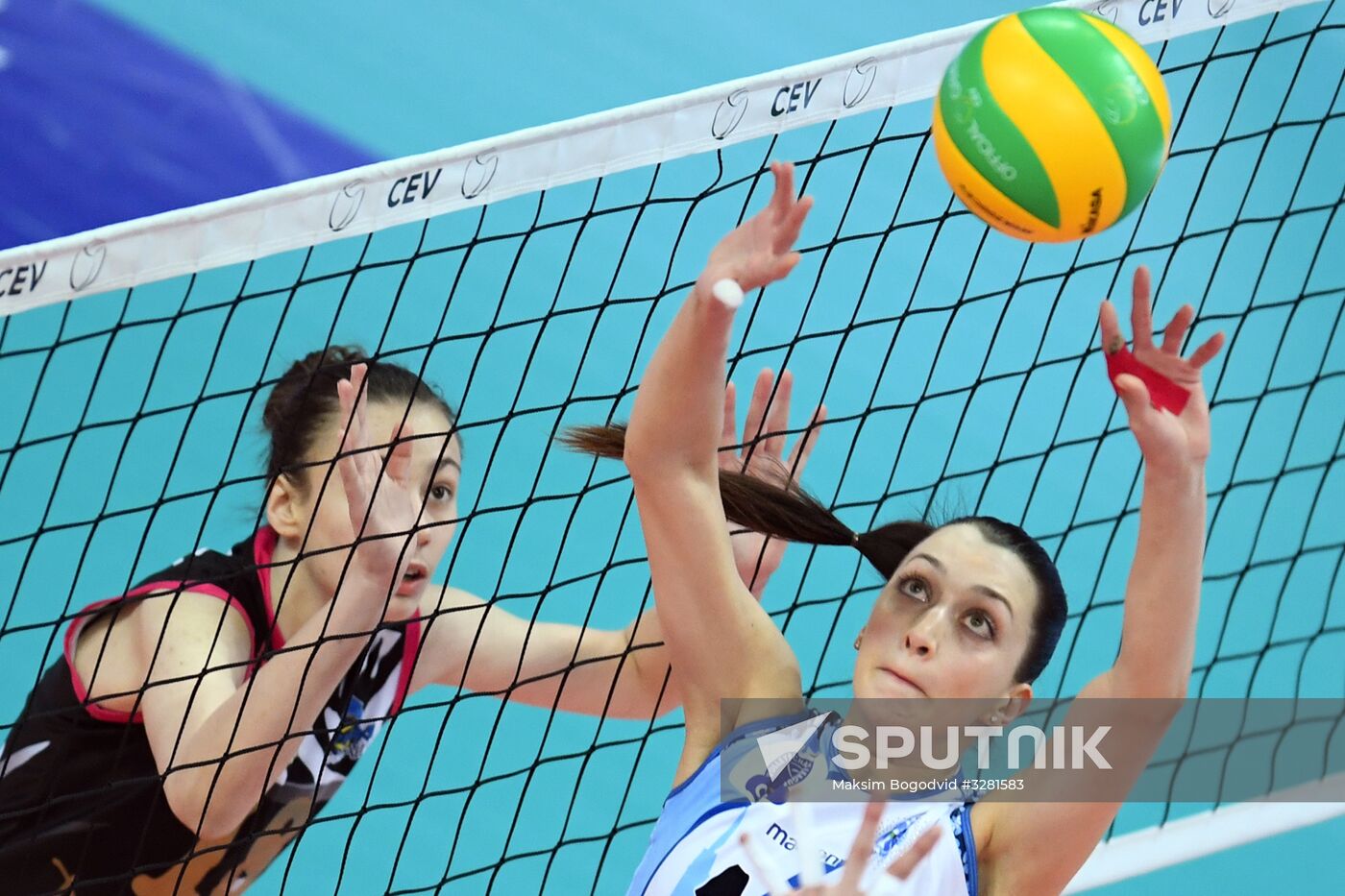 Voleyball. Champions League. Women. Dynamo-Kazan vs Vizura