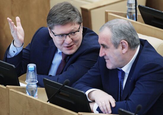 State Duma plenary meeting
