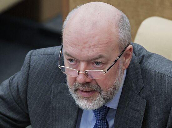 State Duma plenary meeting
