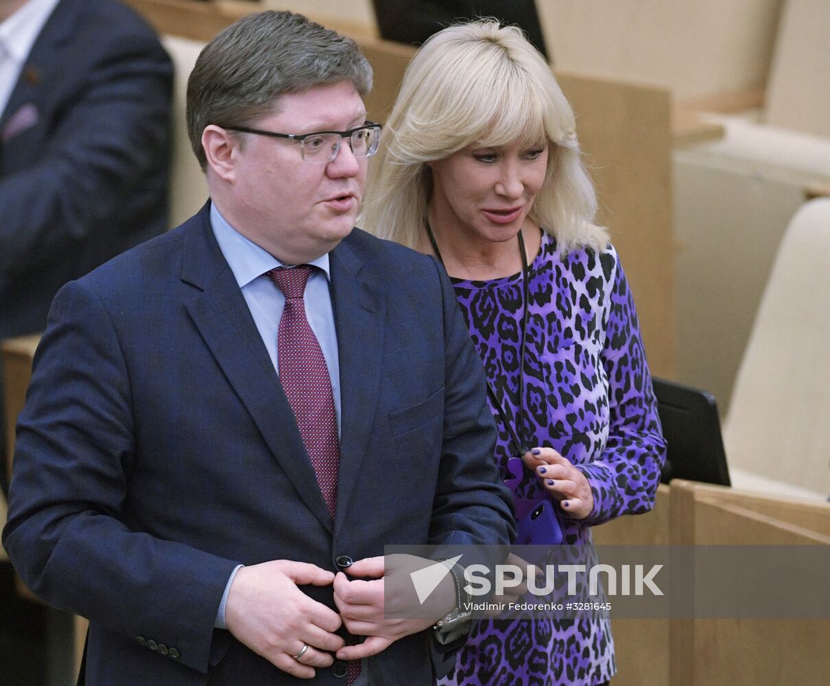 State Duma plenary meeting