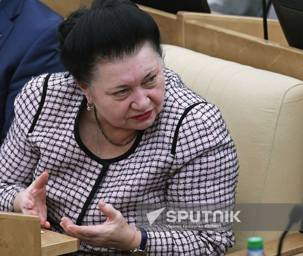 State Duma plenary meeting
