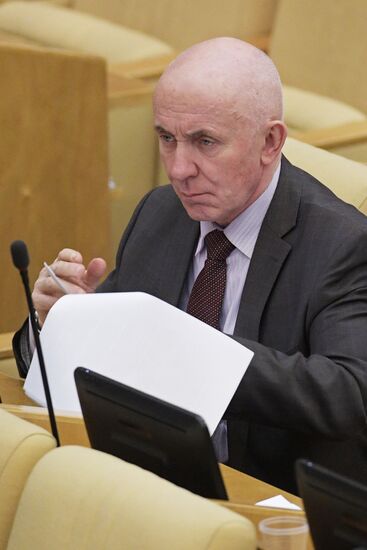 State Duma plenary meeting
