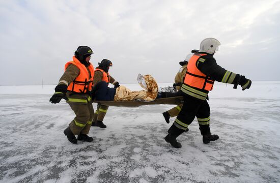 EMERCOM drill in Kazan