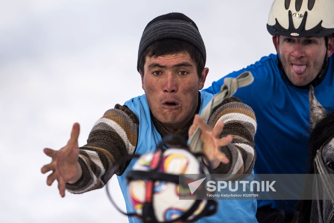 Horseball tournament in Kyrgyz Republic