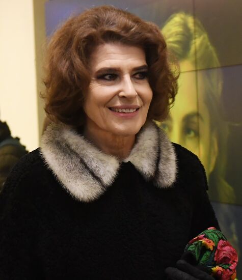Fanny Ardant presents Stalin's Couch movie in Moscow