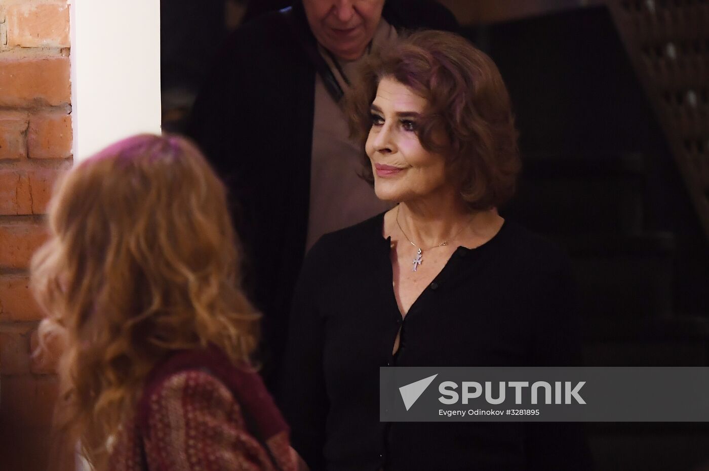 Fanny Ardant presents her film 'Stalin's Couch' in Moscow