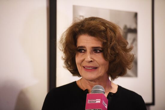 Fanny Ardant presents her film 'Stalin's Couch' in Moscow