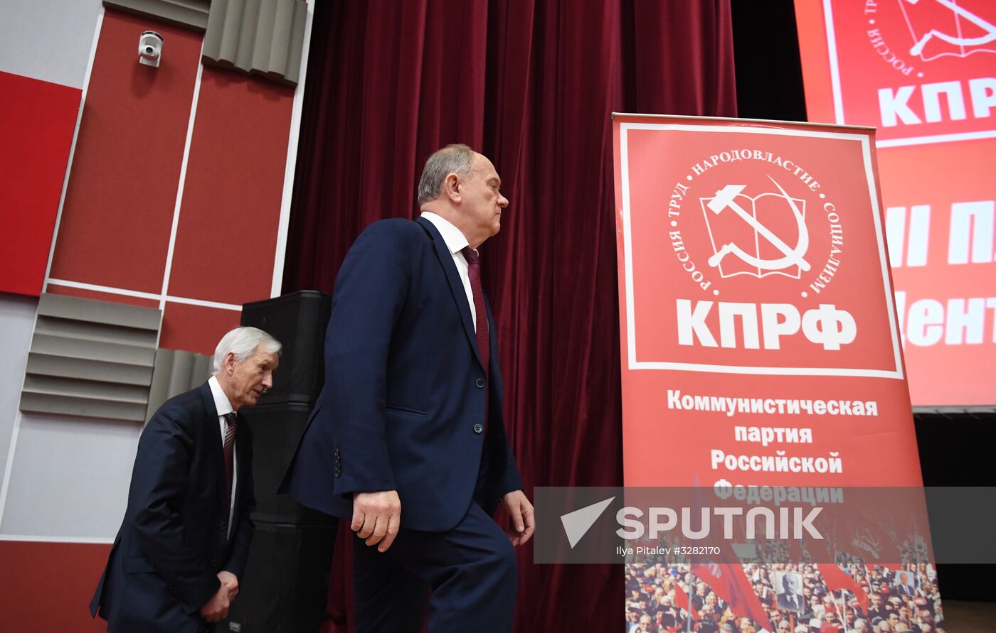 Third Plenum of Russian Communist Party's Central Committee