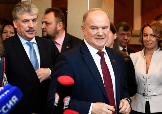 Third Plenum of Russian Communist Party's Central Committee