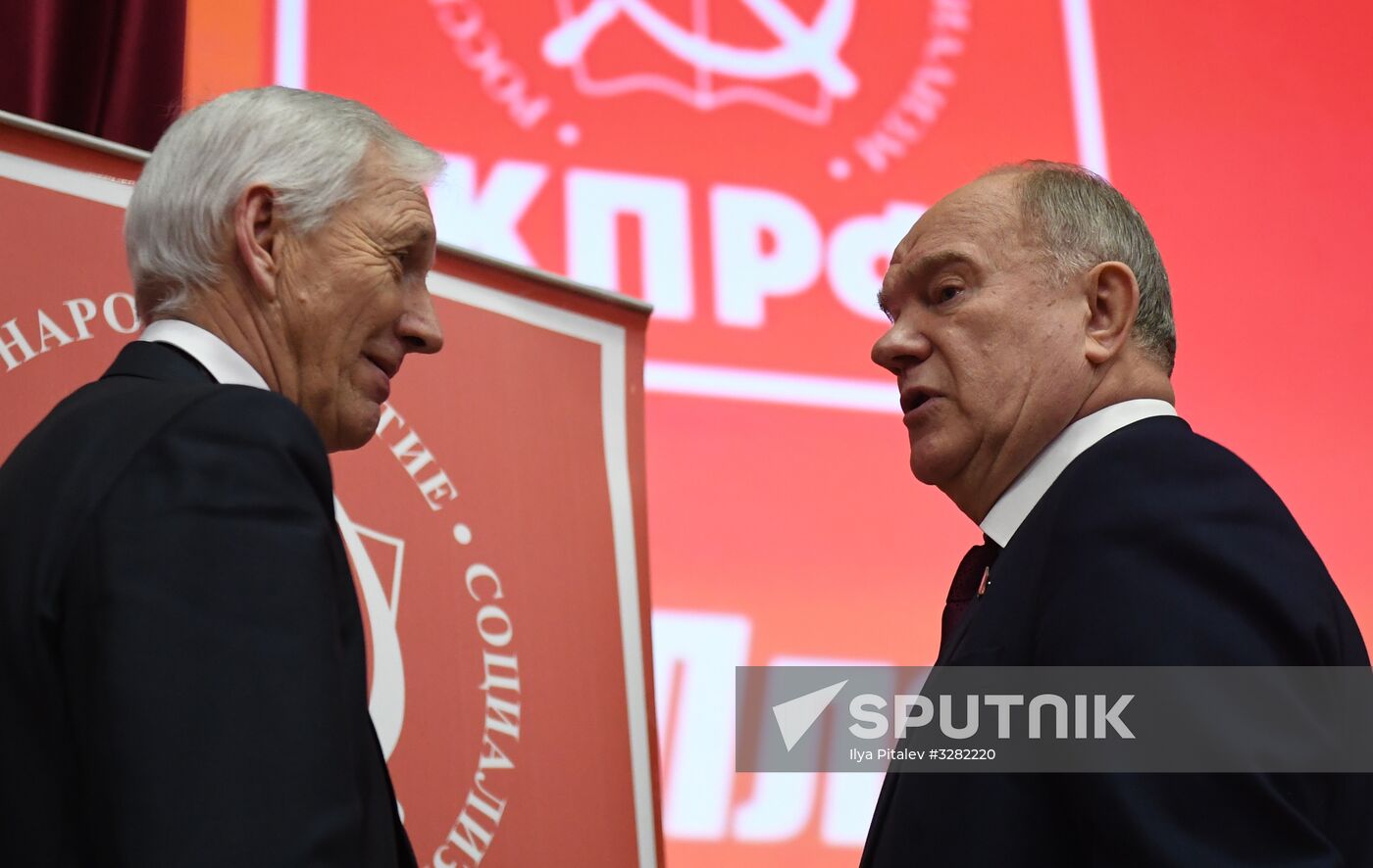 Third Plenum of Russian Communist Party's Central Committee