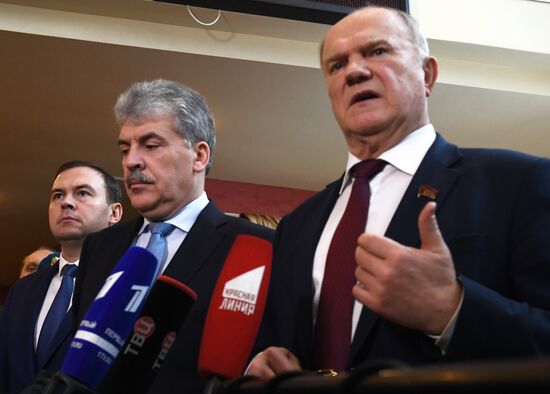 Third Plenum of Russian Communist Party's Central Committee