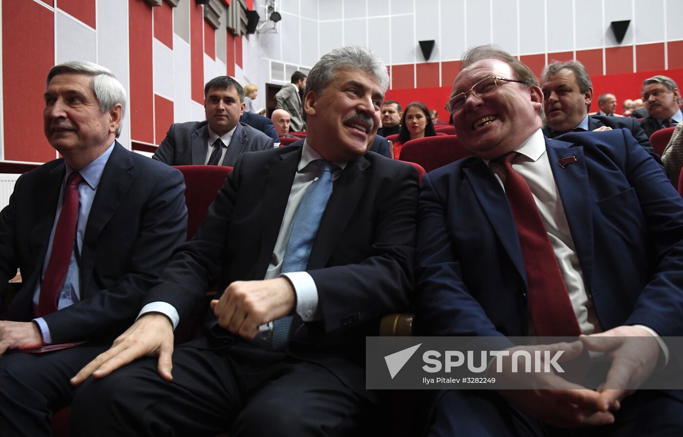 Third Plenum of Russian Communist Party's Central Committee