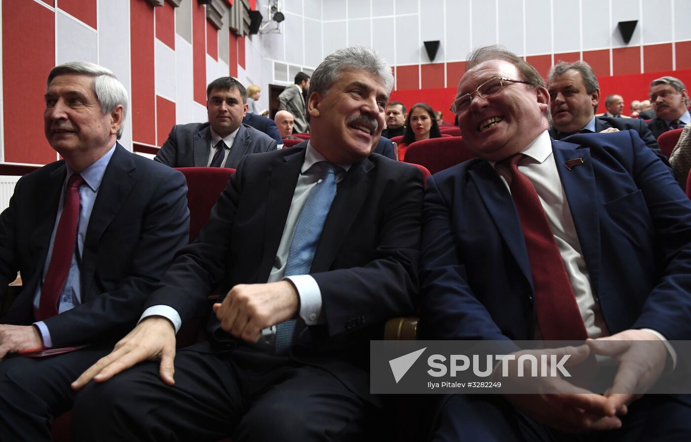 Third Plenum of Russian Communist Party's Central Committee